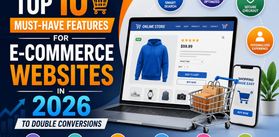 e-commerce website features to double conversions