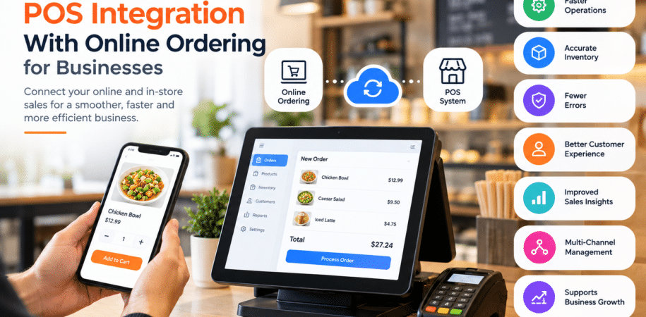 POS integration with online ordering